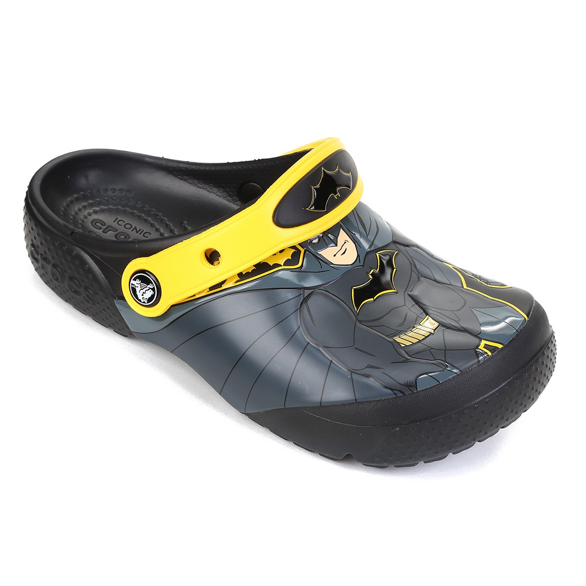 Crocs Infantil Fl Iconic Batman Clog Masculina