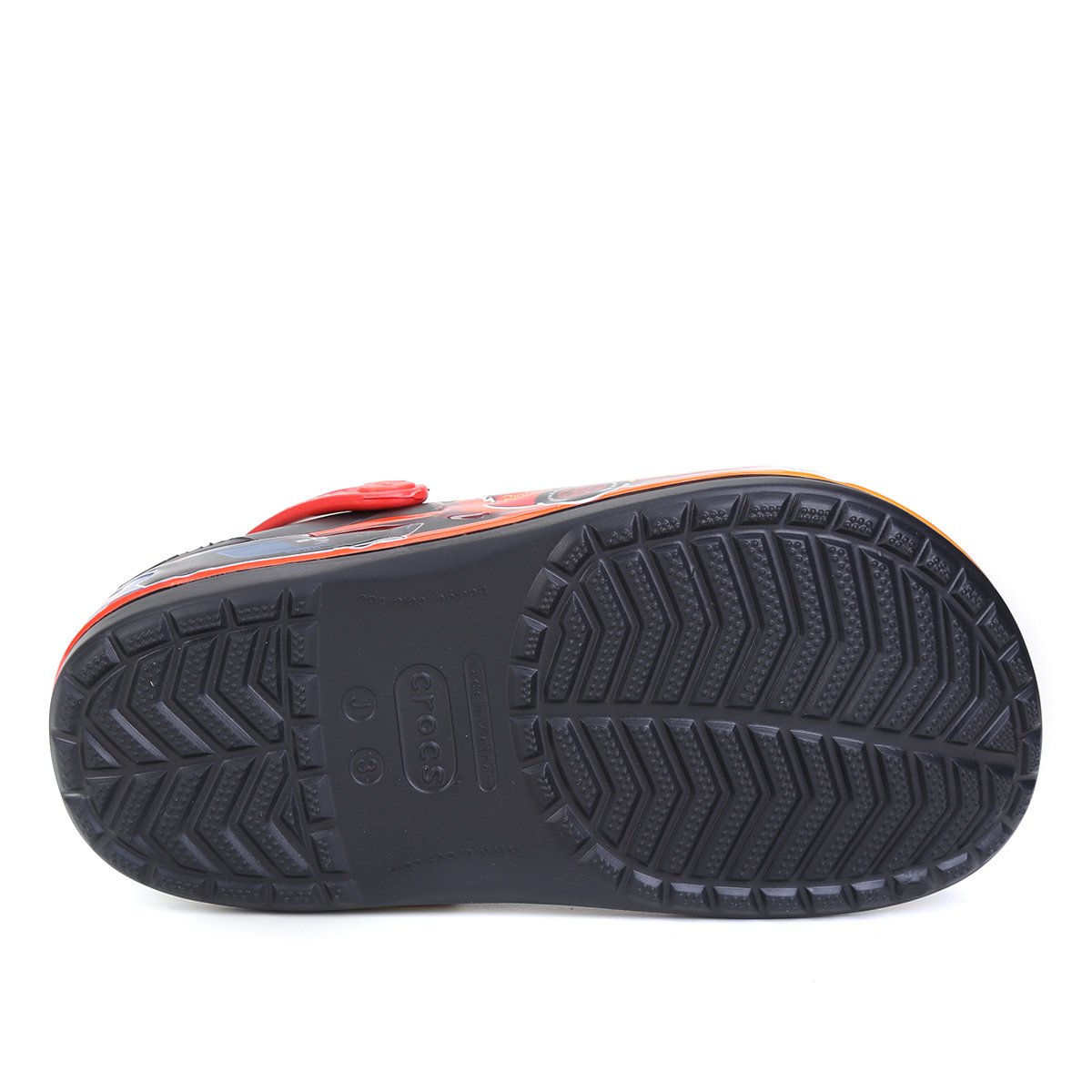 Crocs Infantil Disney Cars And Relâmpago Mcqueen - Tam: 22 - 3