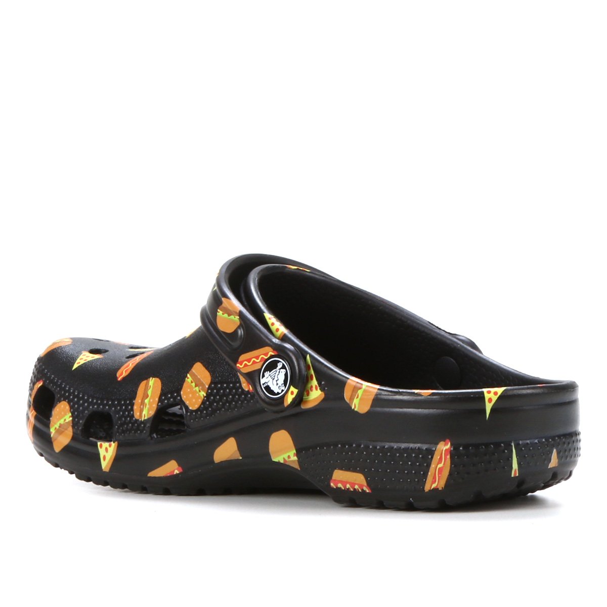 Sandália Infantil Crocs Classic Food Print Masculina - Tam: 22 - 3