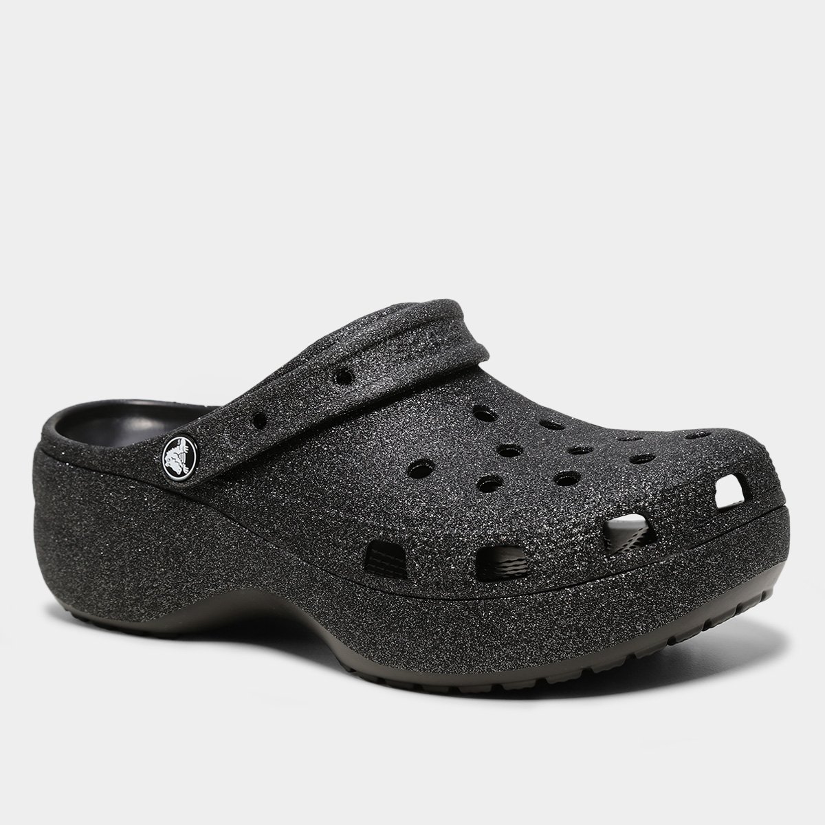 Sandália Crocs Classic Plataform Glitter Clogw Feminina - Tam: 36 - 1