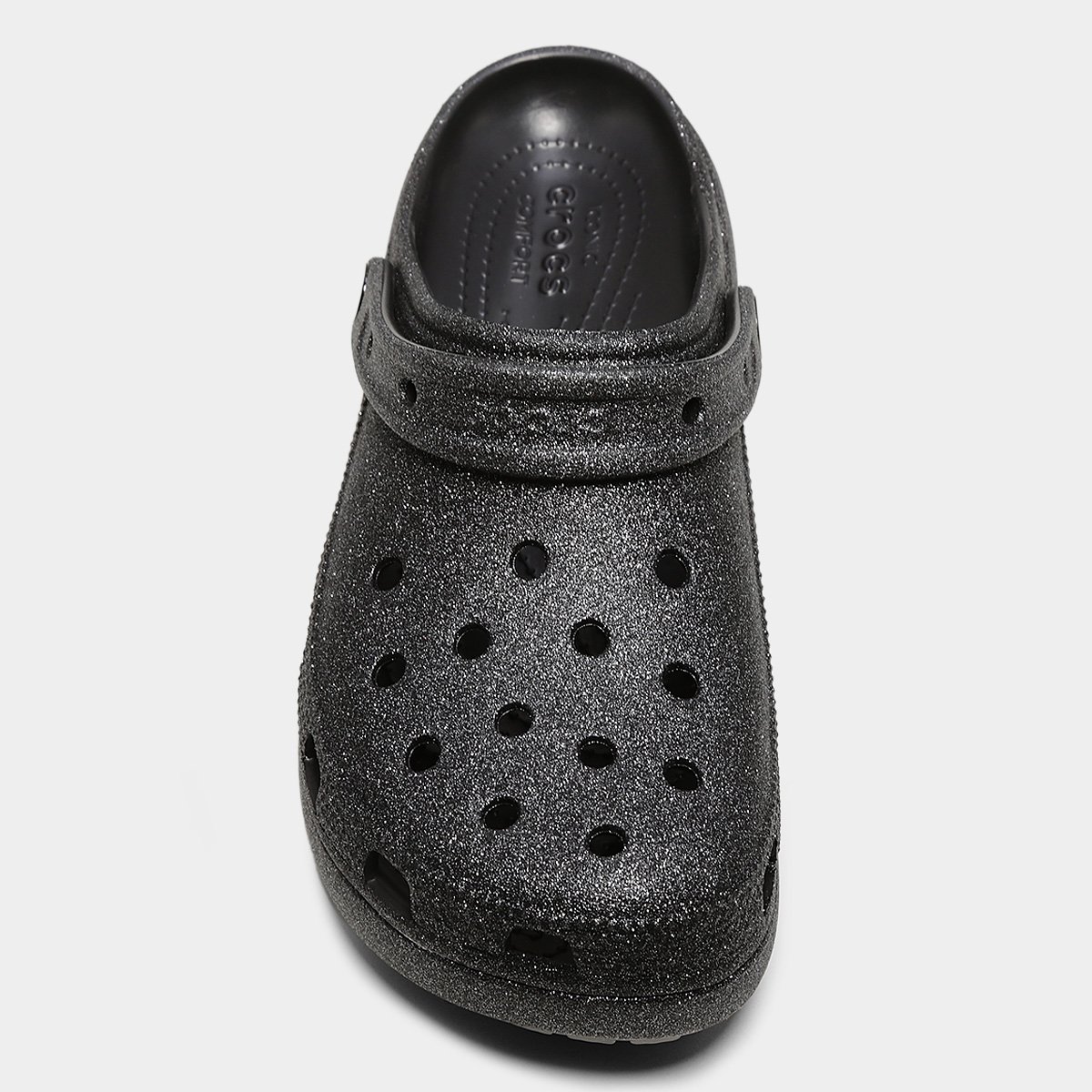 Sandália Crocs Classic Plataform Glitter Clogw Feminina - Tam: 36 - 2