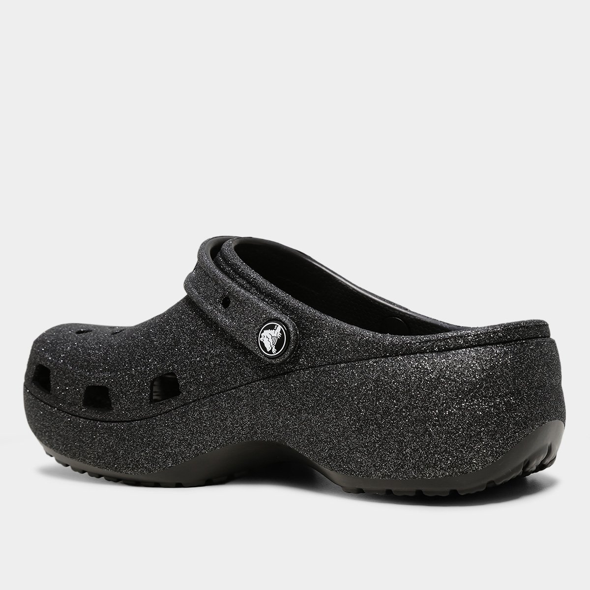 Sandália Crocs Classic Plataform Glitter Clogw Feminina - Tam: 36 - 3