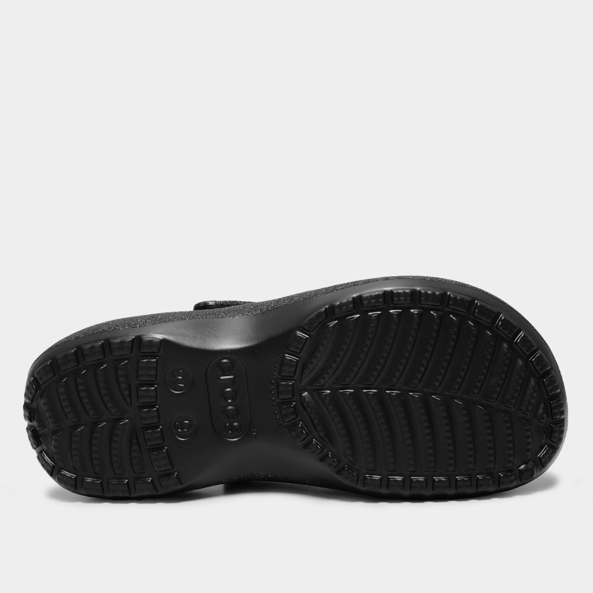 Sandália Crocs Classic Plataform Glitter Clogw Feminina - Tam: 36 - 4