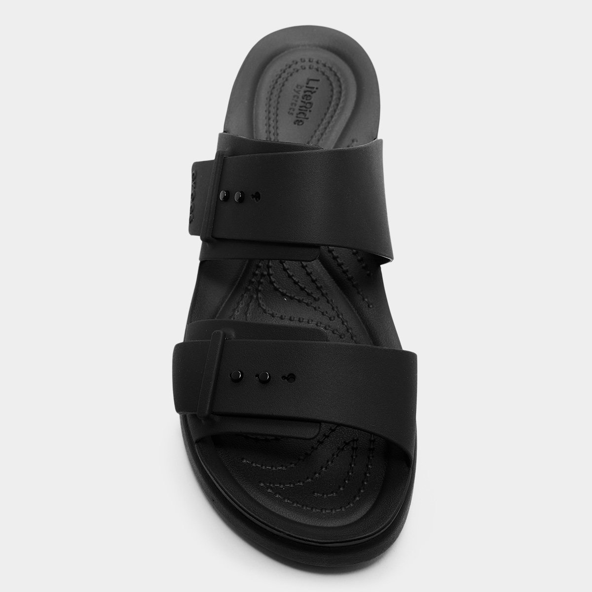 Sandália Crocs Brooklyn Woven Buckle Feminina - Tam: 40 - 3