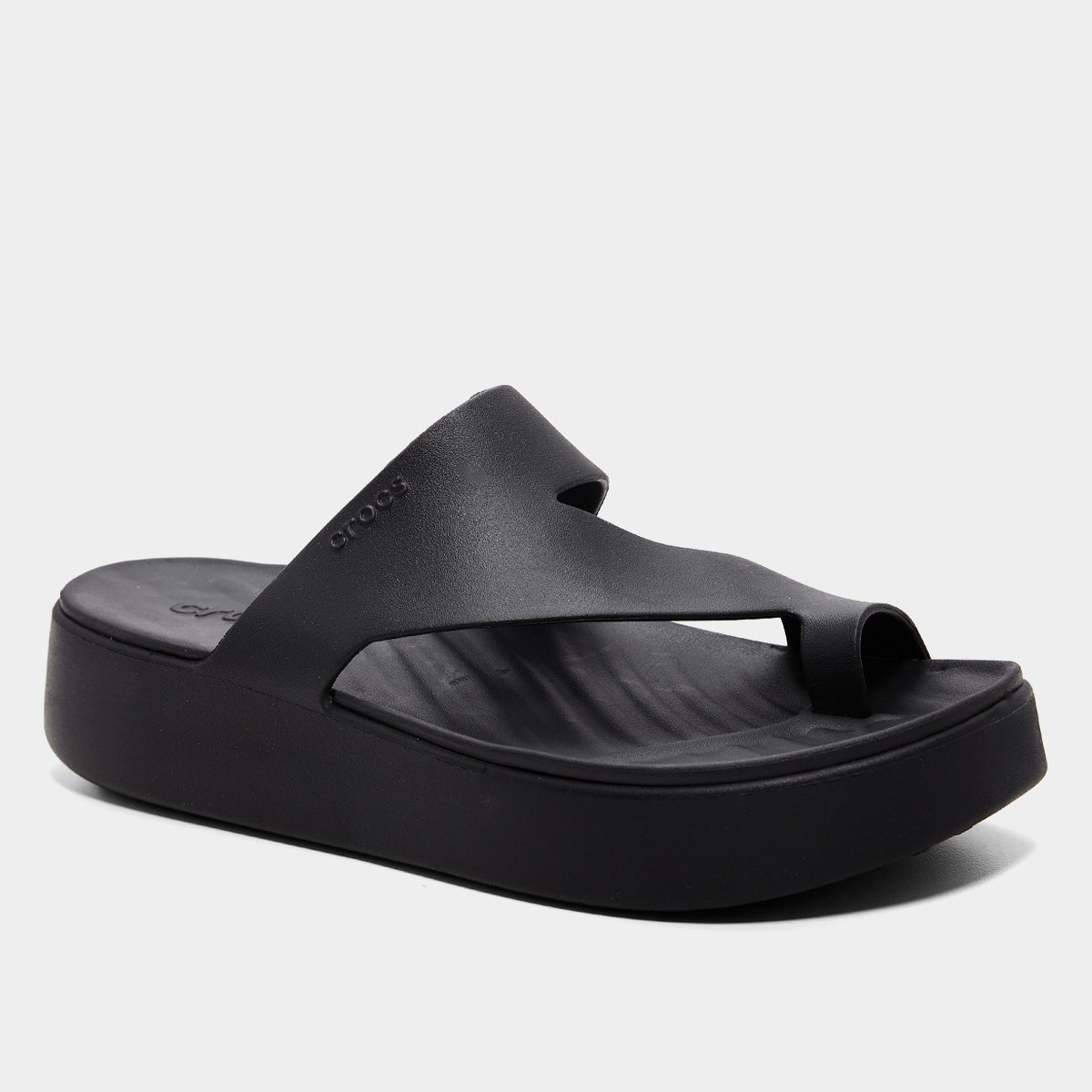 Sandália Crocs Getaway Platform Toe Loop Feminina - Tam: 38 - 1