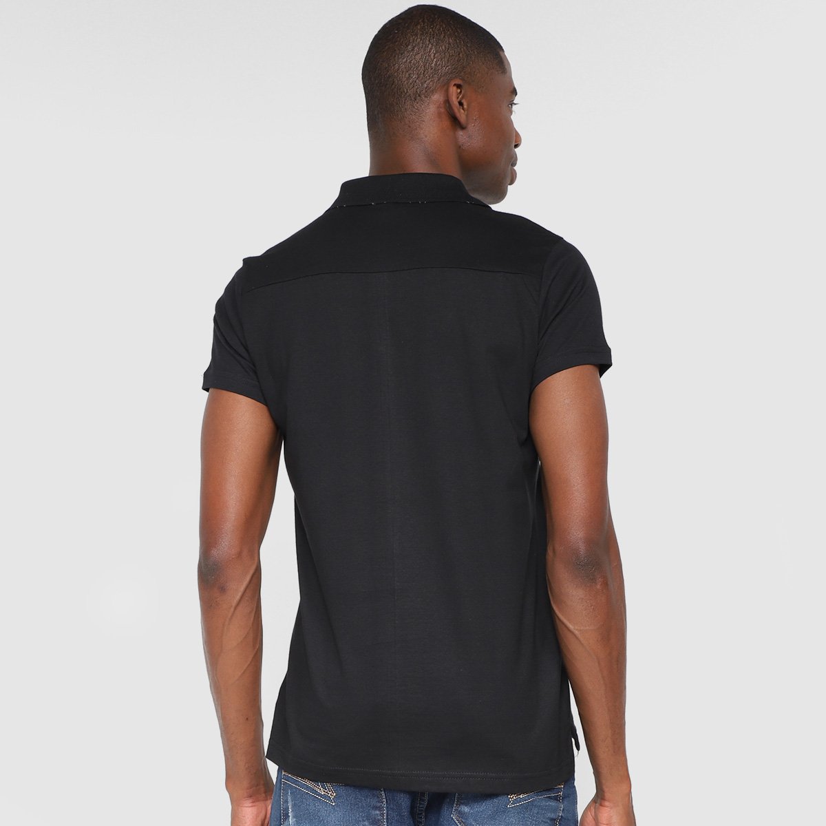 Camisa Polo Fatal Especial Orb com Bolso Masculina