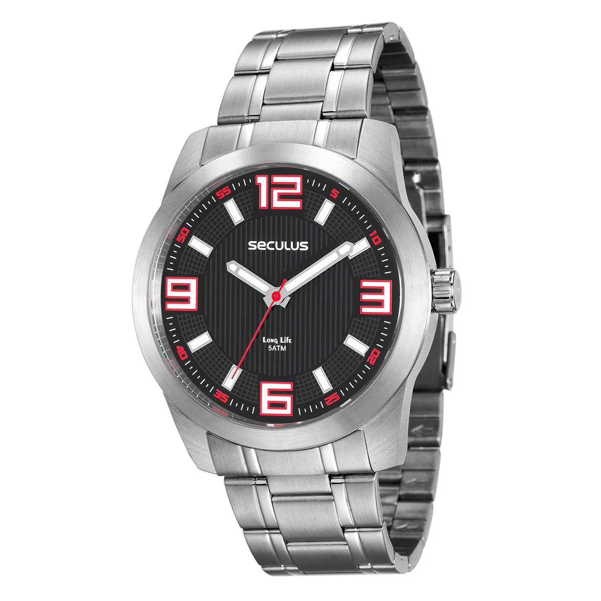 Relógio Seculus Long Life 20499G0SVNA1 Masculino