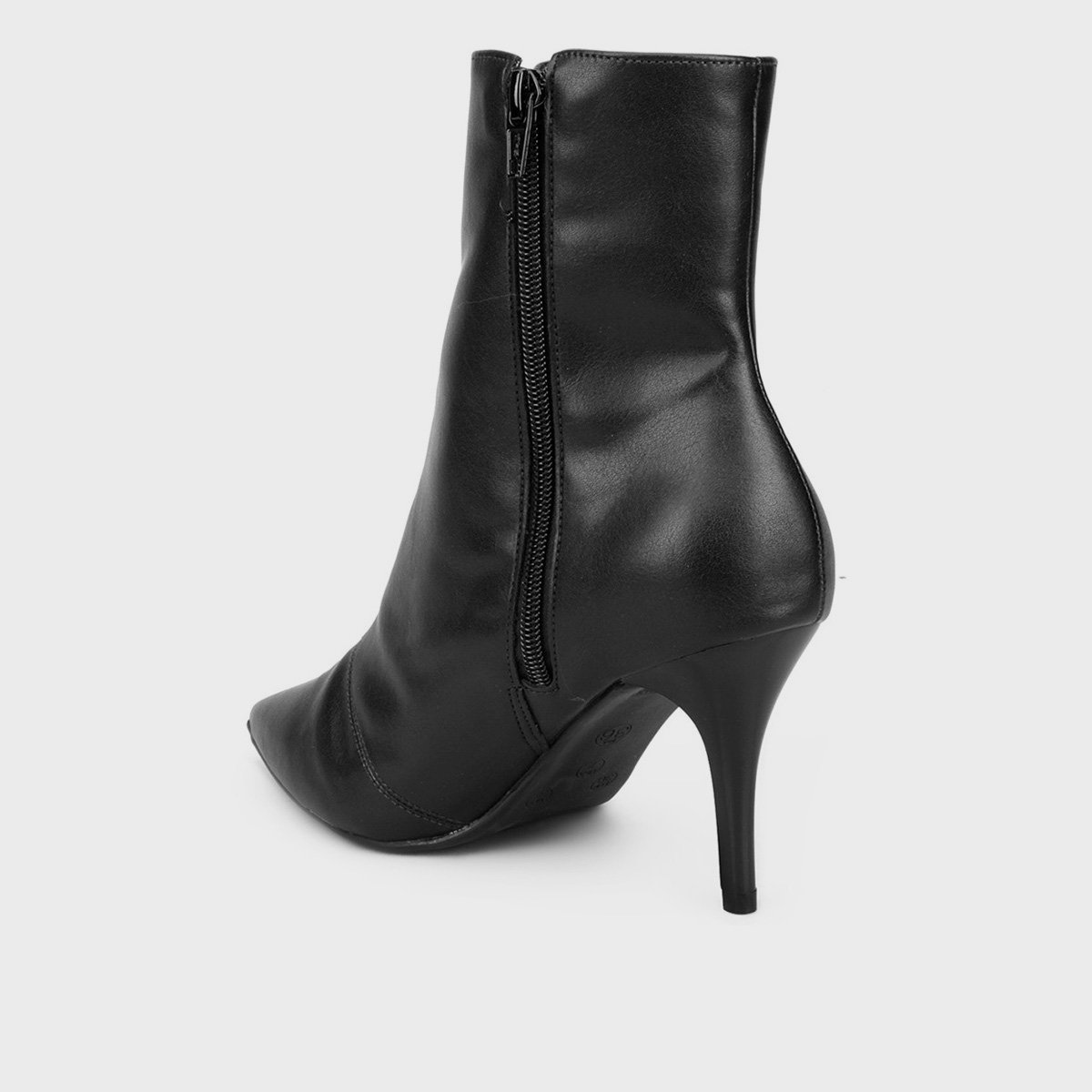 Bota Cano Curto Zatz Salto Fino Feminina - Tam: 35 - 4