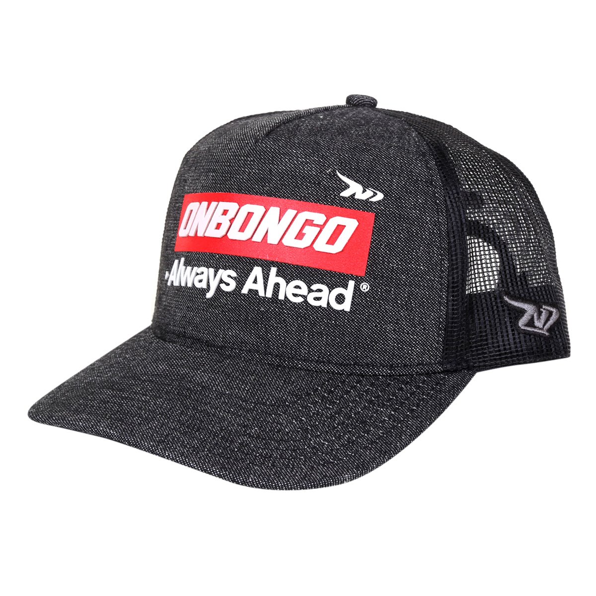 Boné Onbongo Aba Curva Snapback Trucker Logo Box