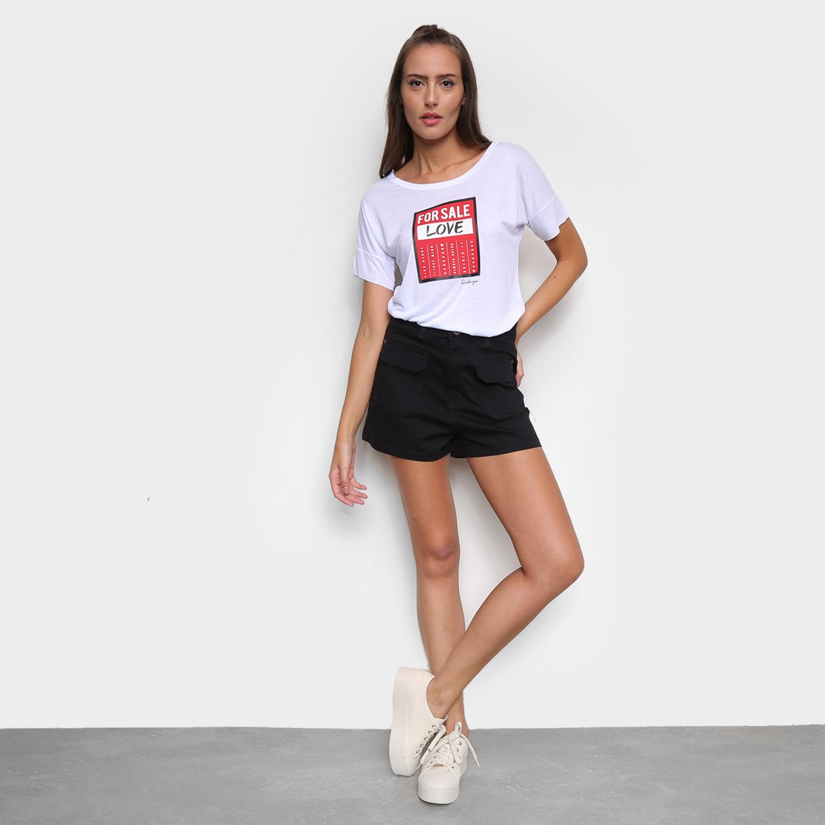 Short Onbongo Sarja Hot Feminino - Tam: 36 - 3