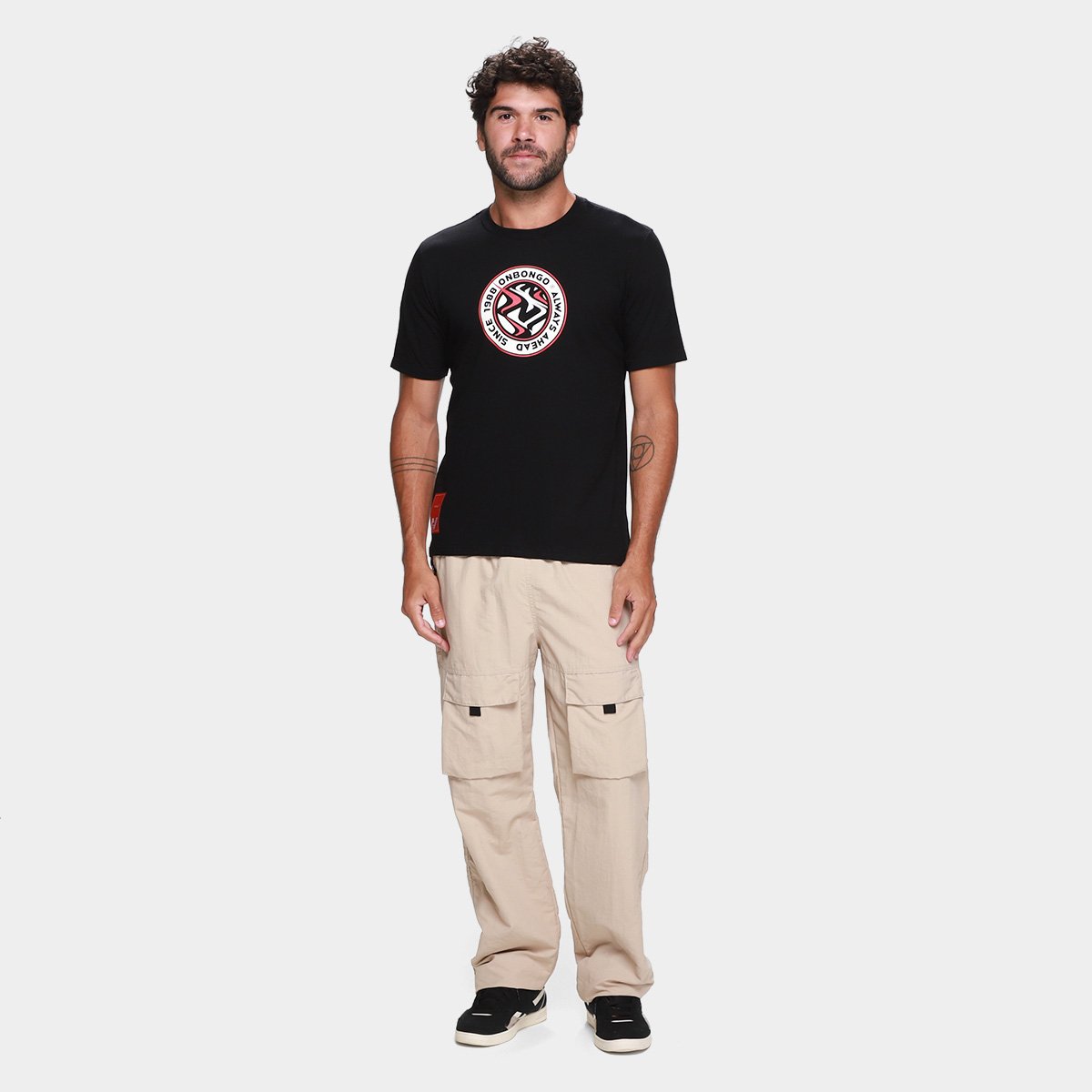 Camiseta Onbongo Casual Masculina - Tam: P - 4