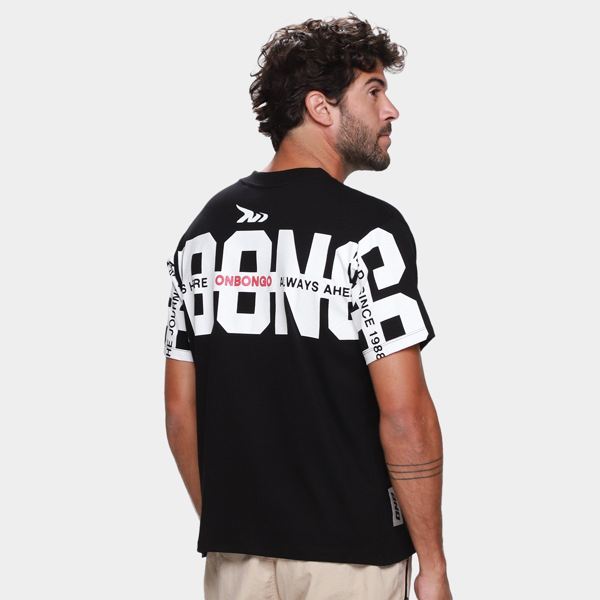 Camiseta Onbongo Casual Masculina - Tam: GG - 1