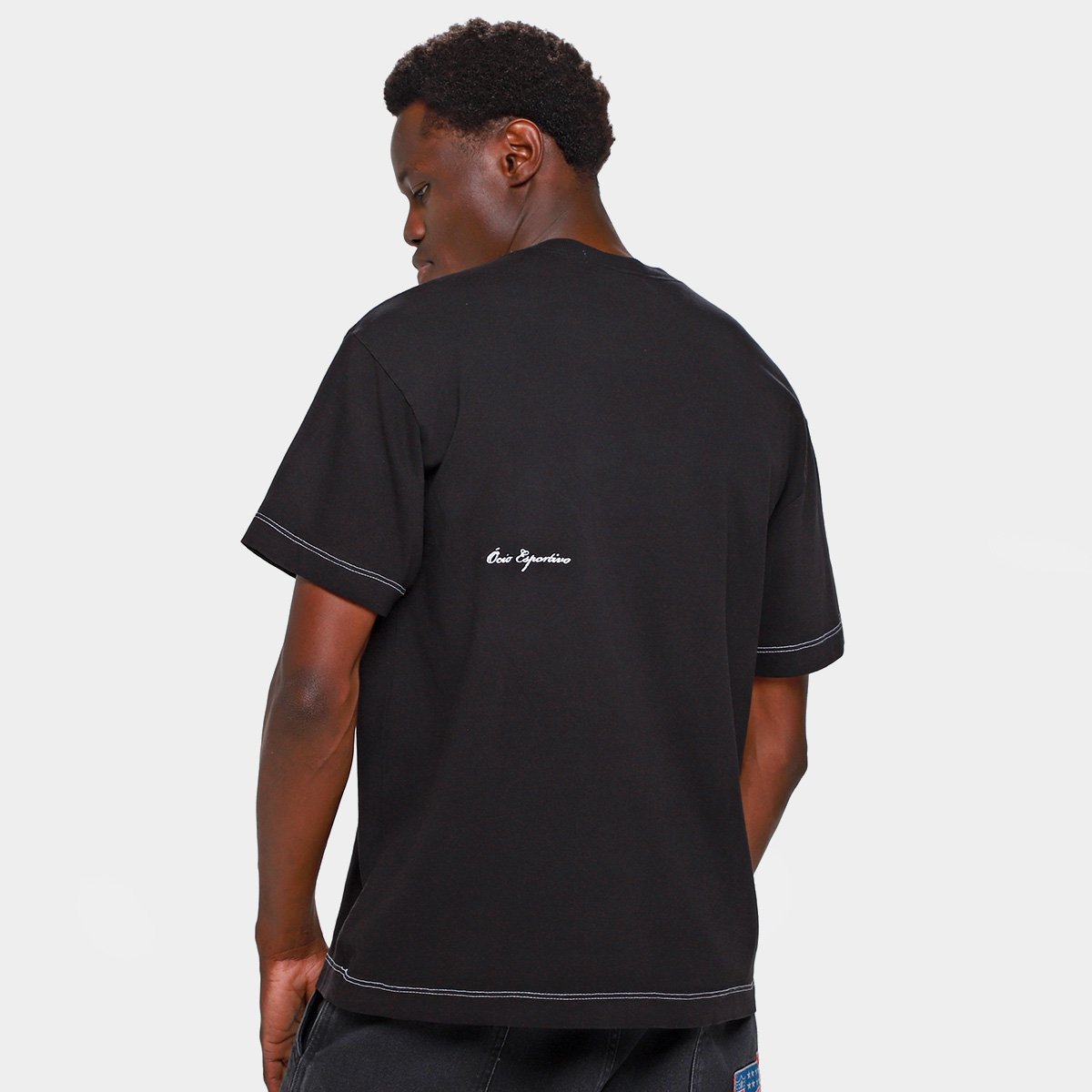 Camiseta Öus Logo Masculina - Tam: P - 1