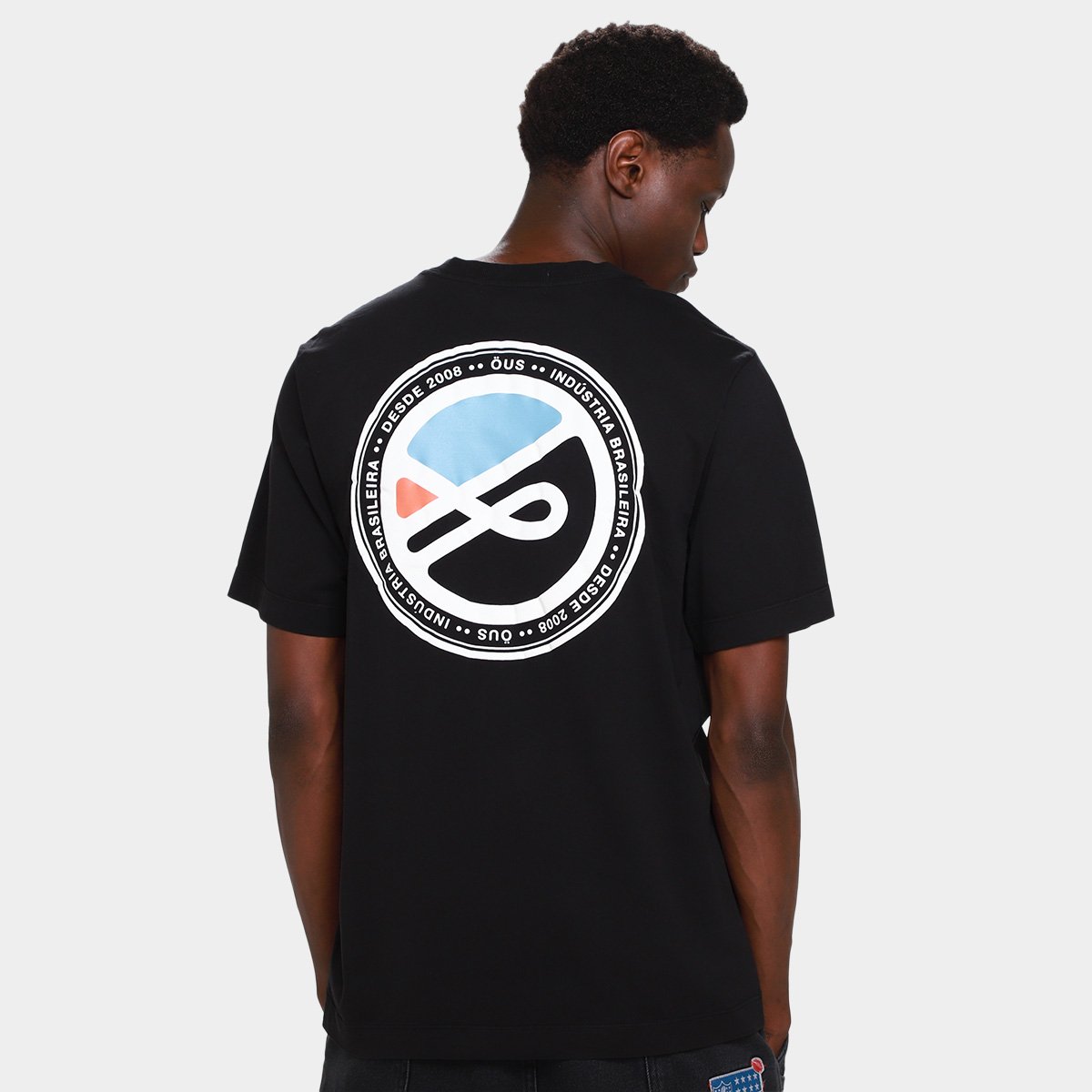 Camiseta Öus Logo Masculina - Tam: P - 1