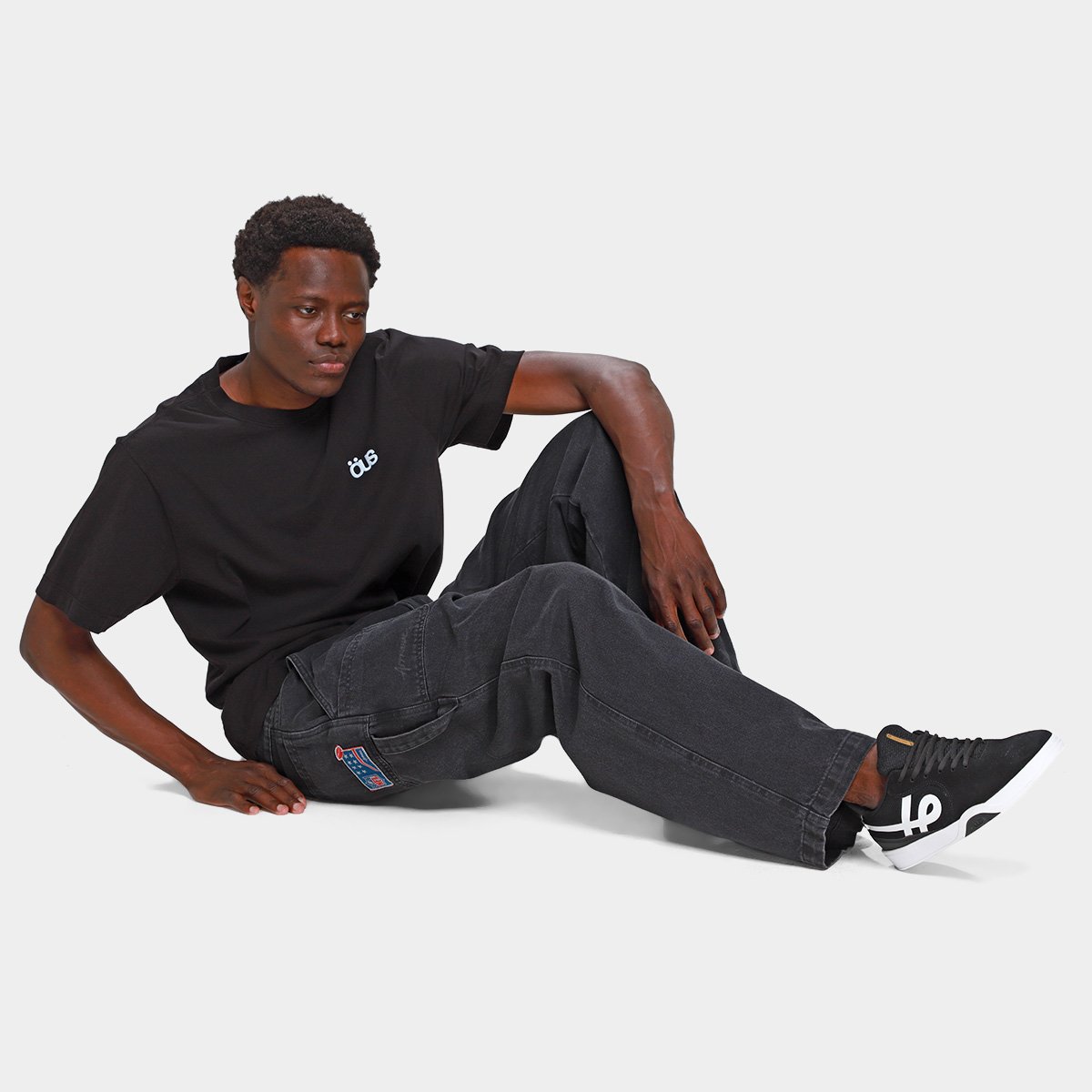 Camiseta Öus Logo Masculina - Tam: M - 3