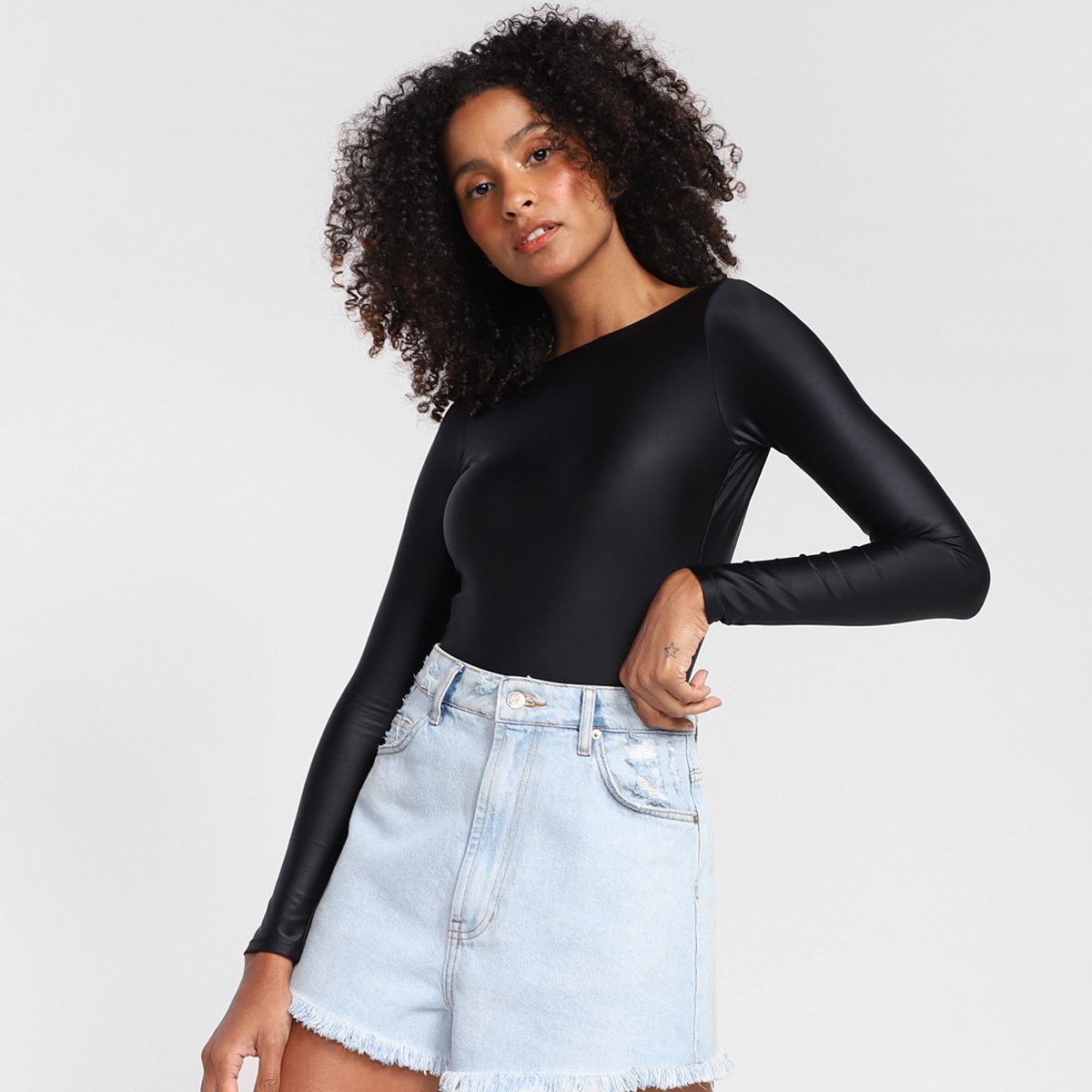 Maiô Água Doce Manga Longa Feminino