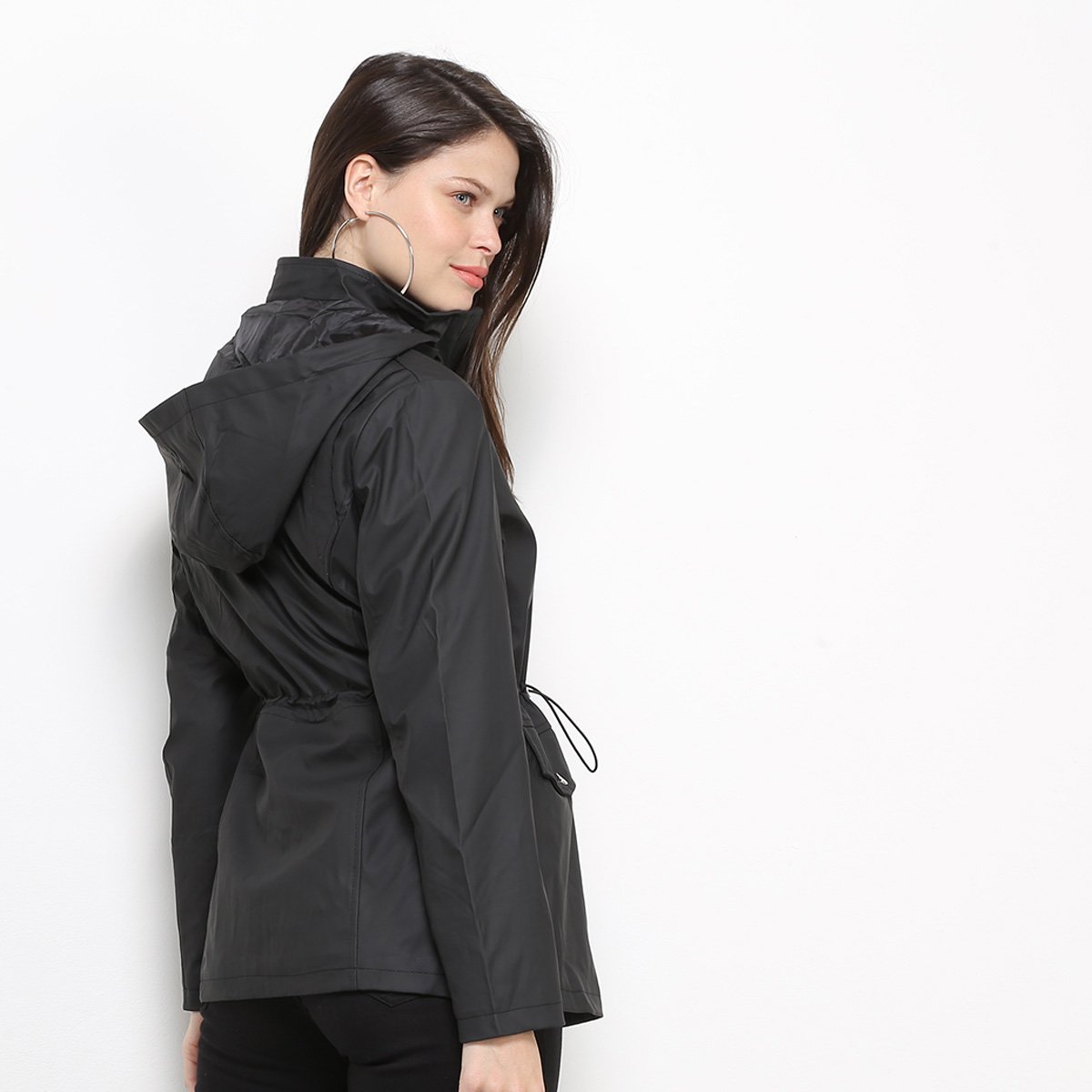 bella canvas cropped moletom com capuz