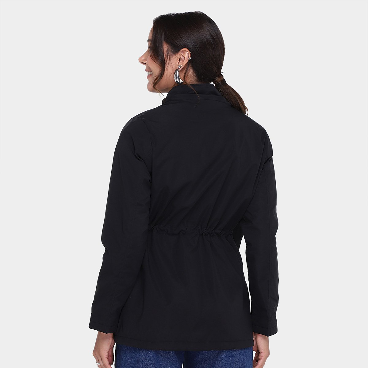 Casaco Facinelli Capuz Parka Peluciada Feminina - Tam: M - 2