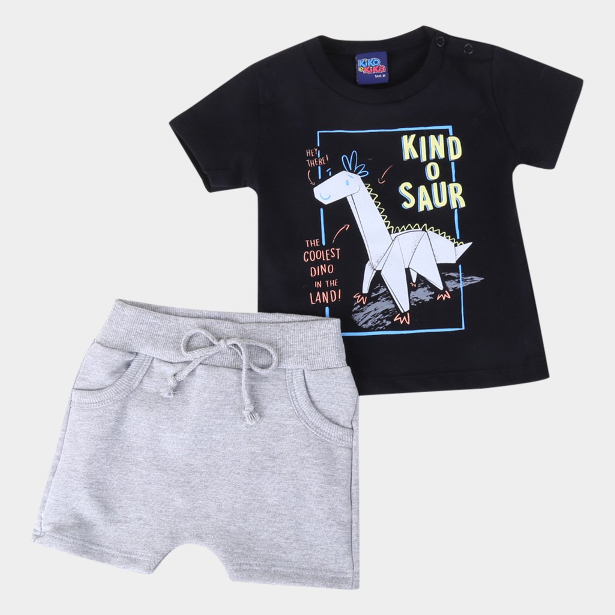 Conjunto Infantil Kiko & Kika Kind O Saur Masculino