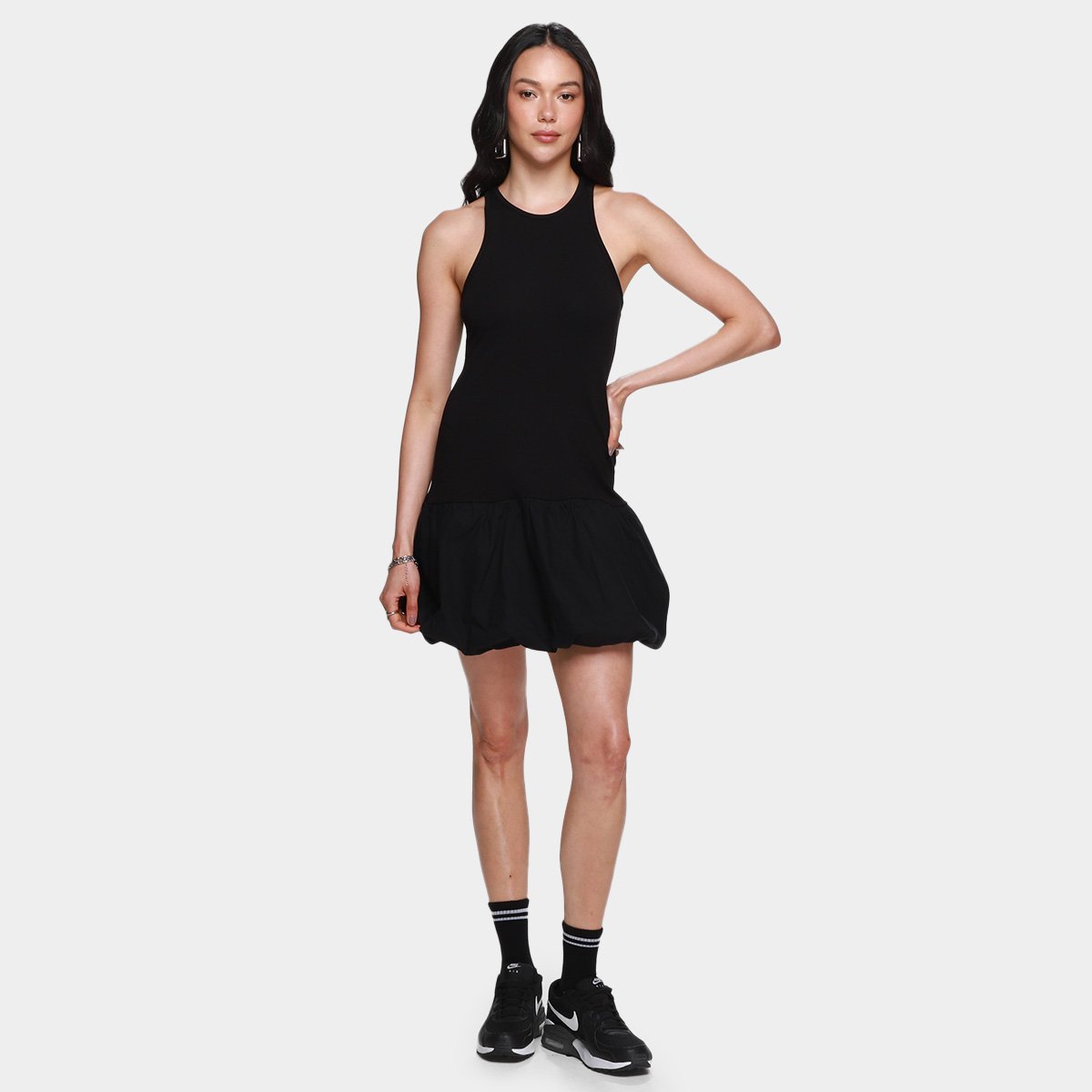 Vestido Curto CLC Casual Feminino - Tam: M - 4