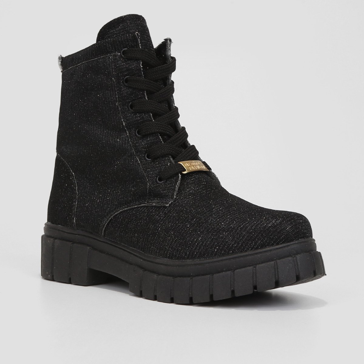 Coturno Infantil Menina Fashion Lurex Menina - Tam: 35 - 1