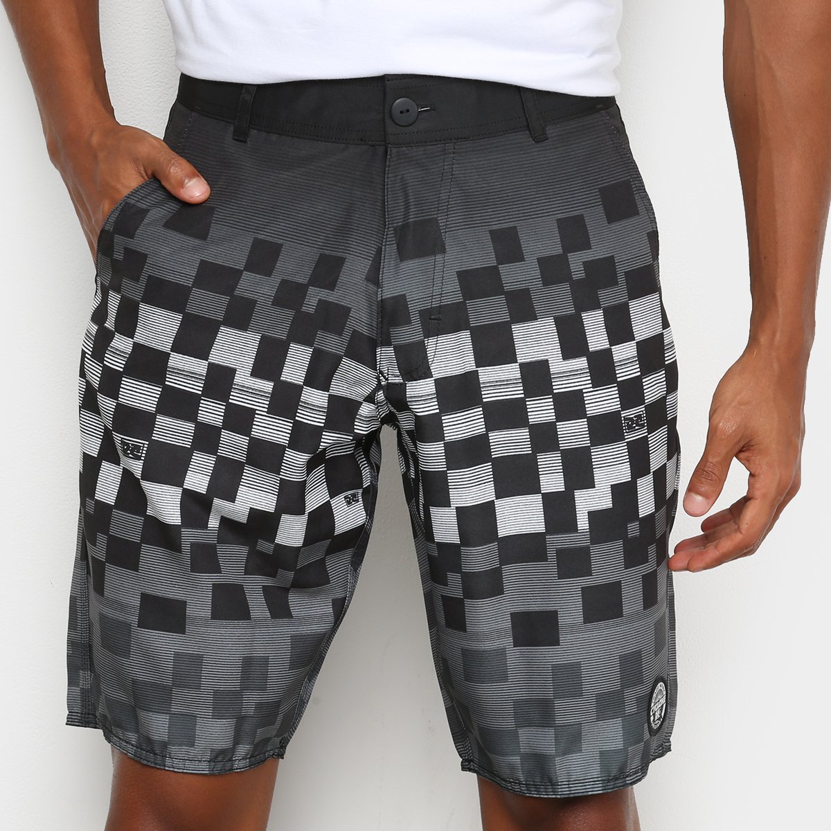 Bermuda Cyclone Hybrid Xadrez Masculina