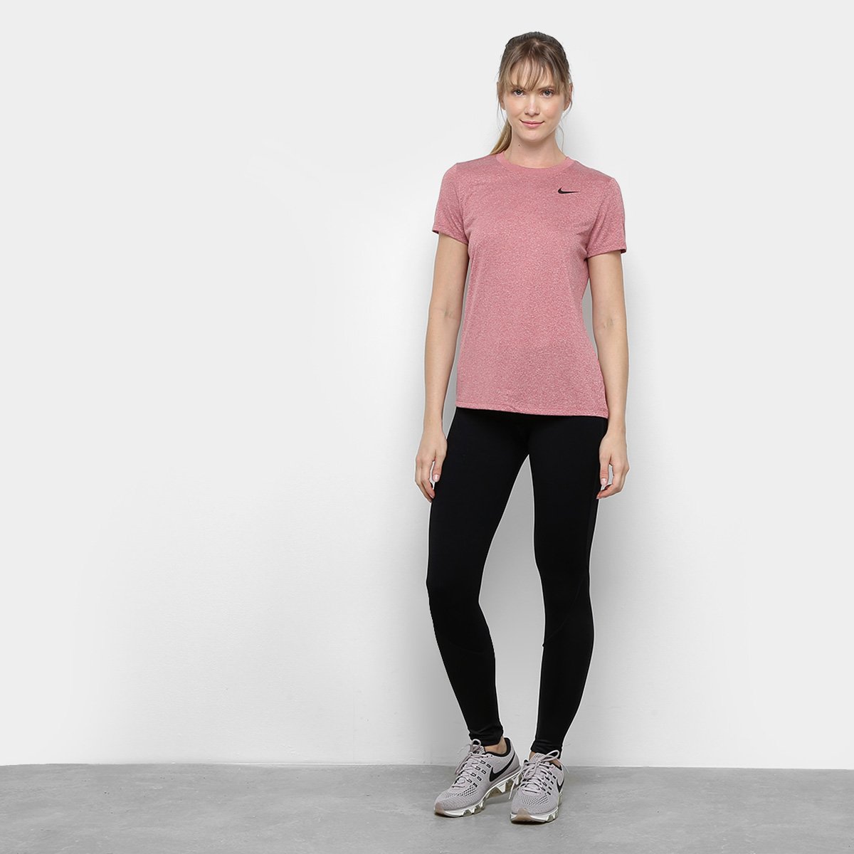 Camiseta Nike Dry Leg Tee Crew Feminina - Tam: GG - 2