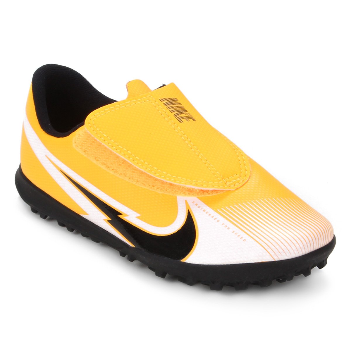 chuteira society infantil nike mercurial vapor 13 club tf