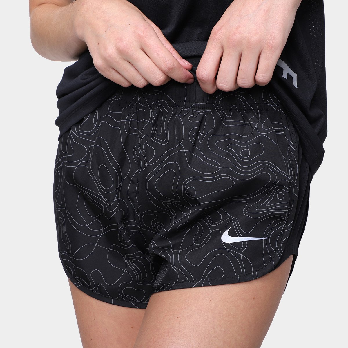 Short Nike Run Dvn Tempo Aop Feminino