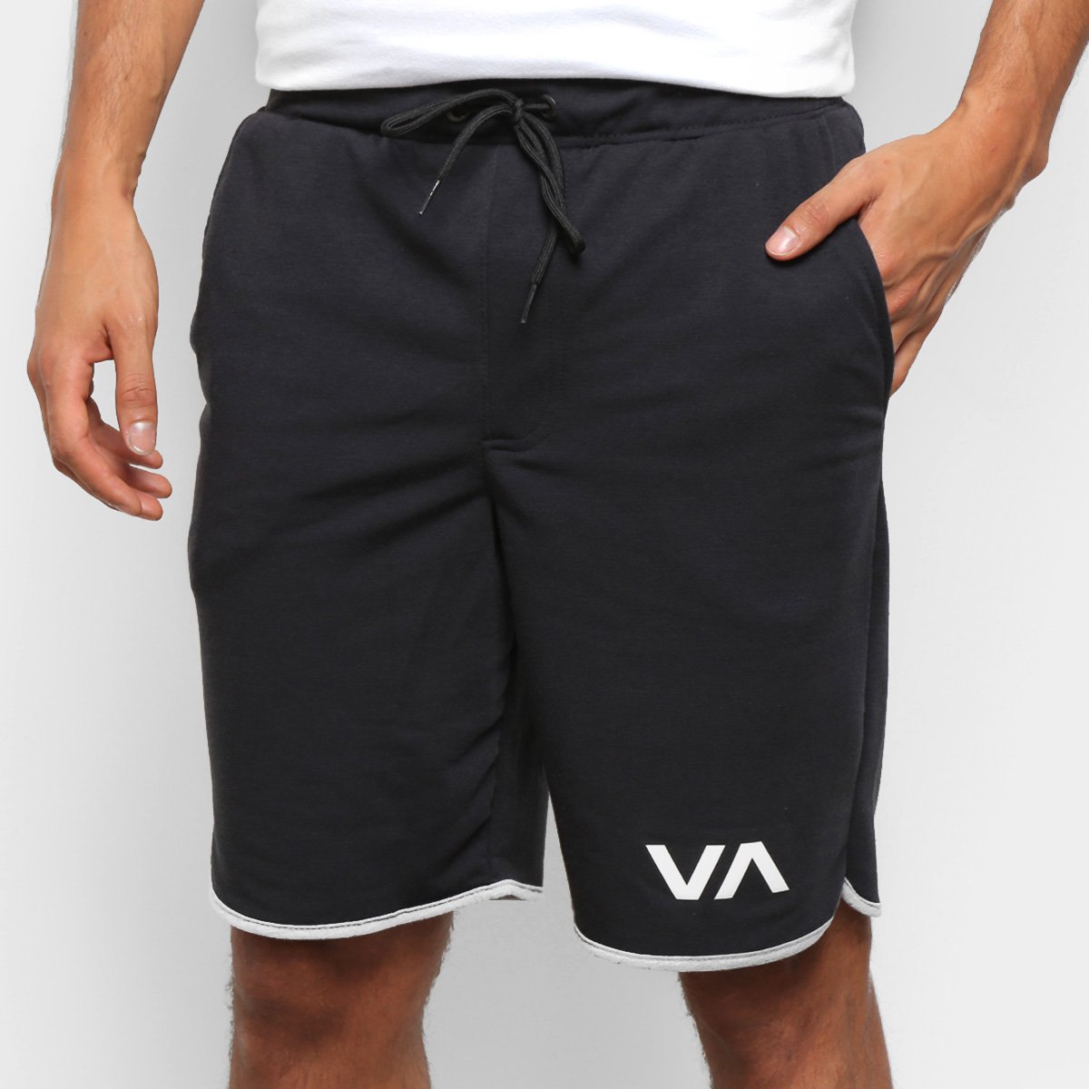 Bermuda Moletom RVCA Walk Va Elastic Masculina