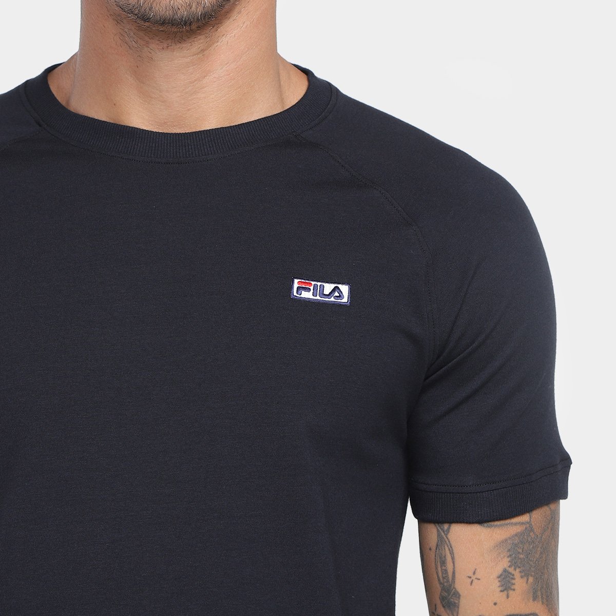 Camiseta Fila Slim Fit Ii Masculina - Tam: P - 2