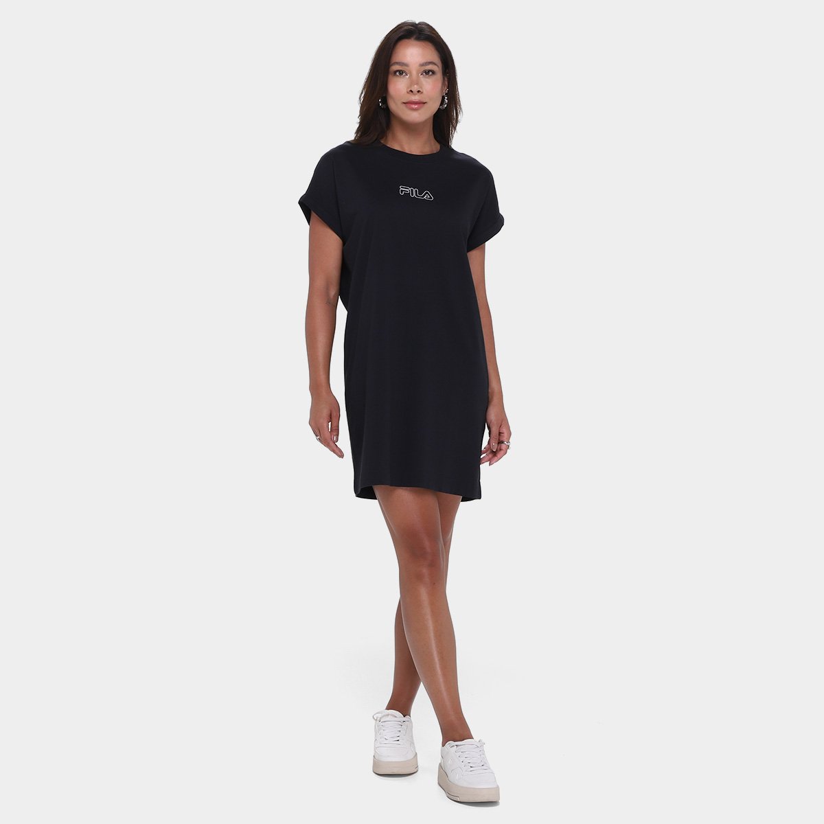 Vestido Fila Classic Outline Feminino - Tam: M - 3