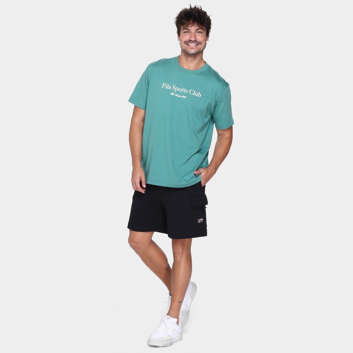 Bermuda Fila Confort Cargo Letter Masculina - Tam: P - 3