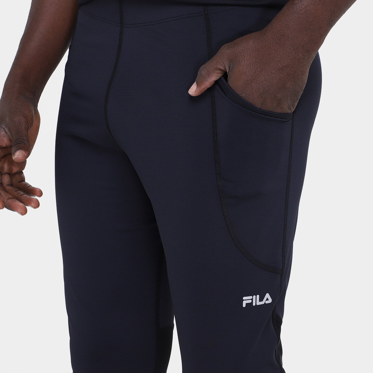 Calça Legging Fila Racer Masculina - Tam: G - 2