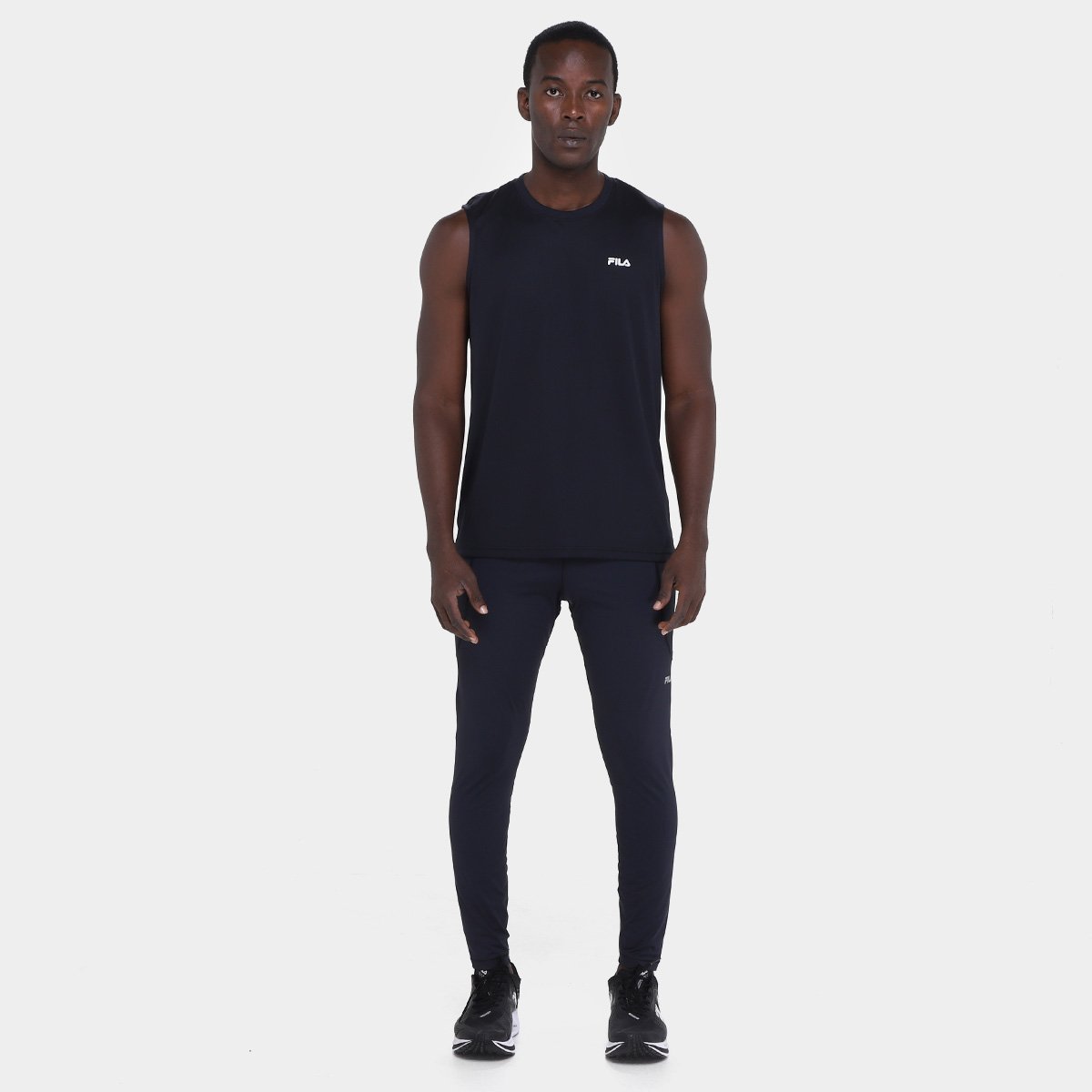 Calça Legging Fila Racer Masculina - Tam: G - 3