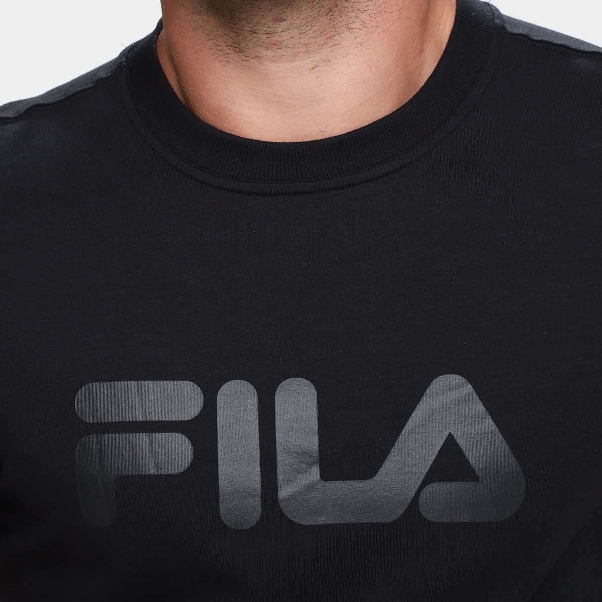 Camiseta Fila Letter Masculina - Tam: P - 2