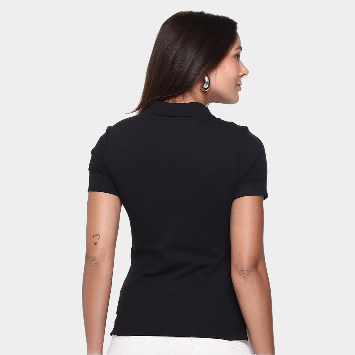 Camisa Polo Tommy Hilfiger 1985 Feminina - Tam: M - 1