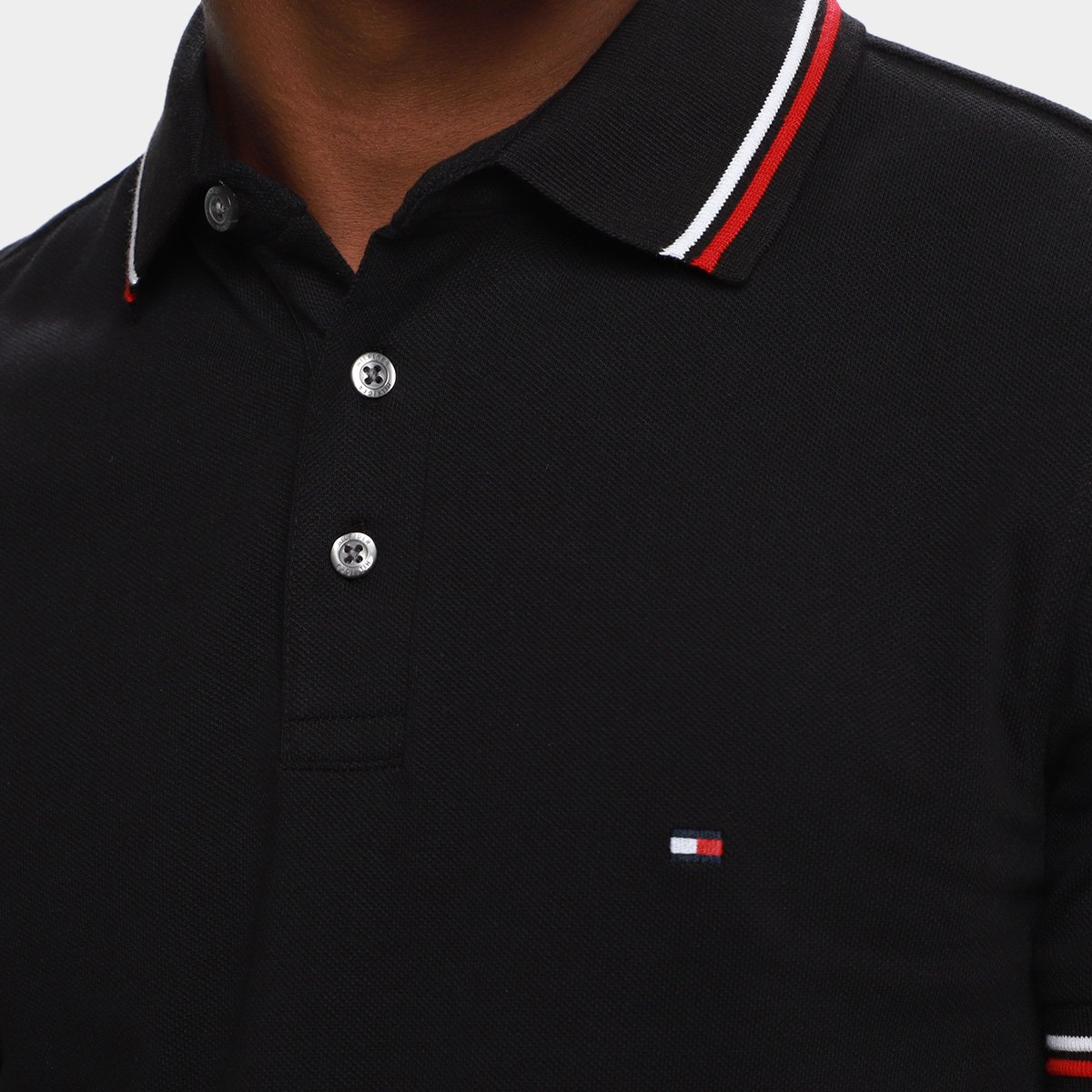Camisa Polo Tommy Hilfiger Masculina - Tam: P - 2