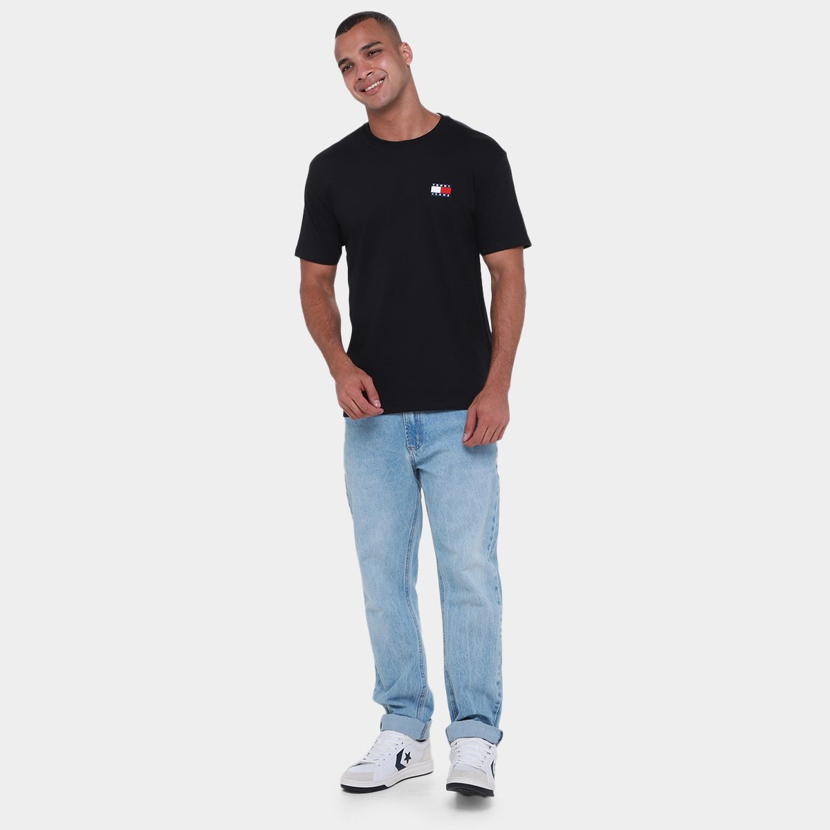 Camiseta Tommy Jeans Masculina - Tam: P - 3