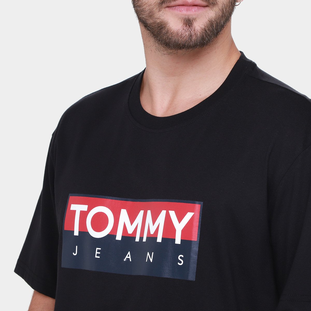 Camiseta Tommy Jeans Masculina - Tam: M - 2