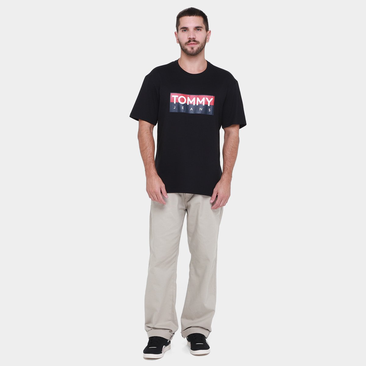 Camiseta Tommy Jeans Masculina - Tam: M - 3