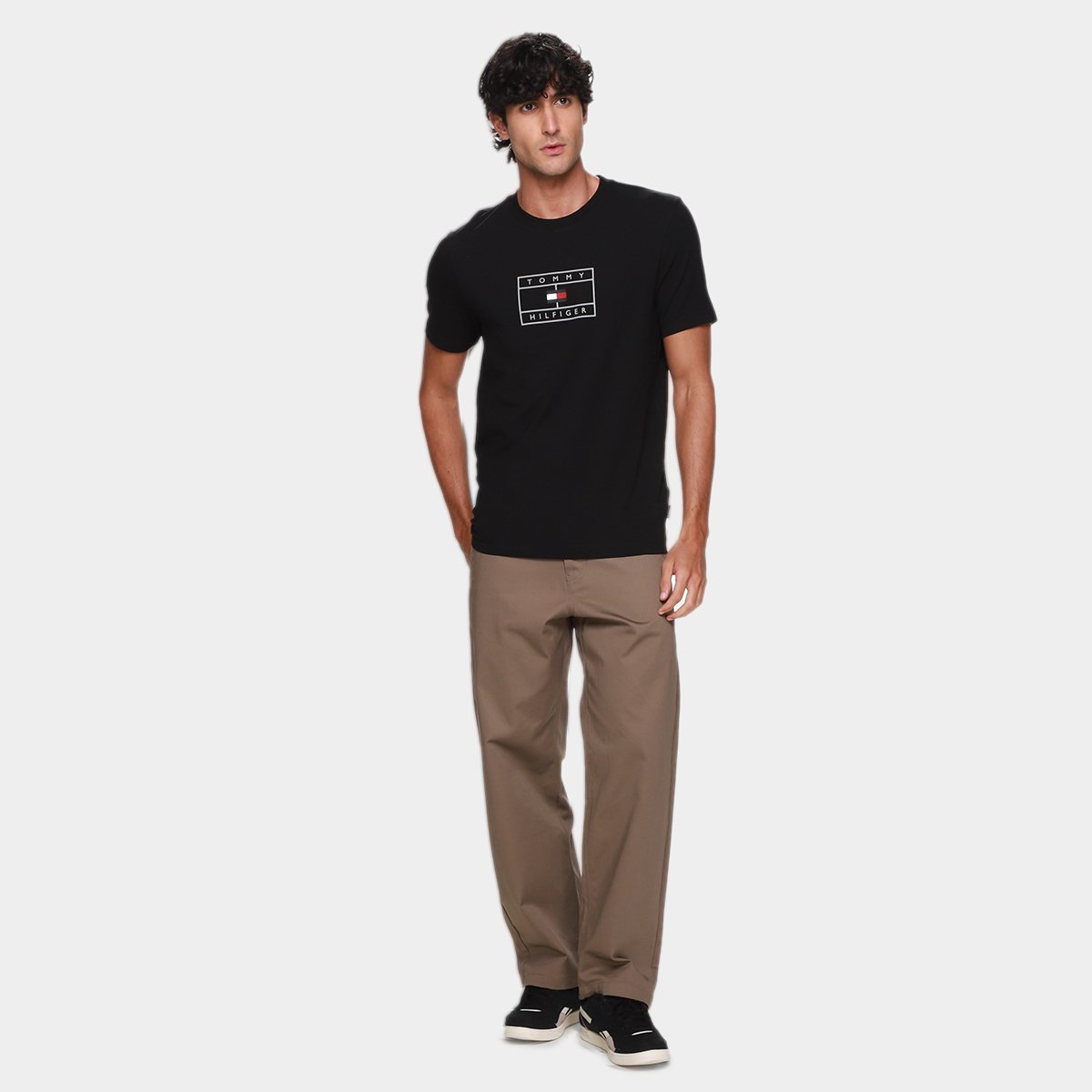 Camiseta Tommy Hilfiger Graphic Masculina - Tam: P - 3