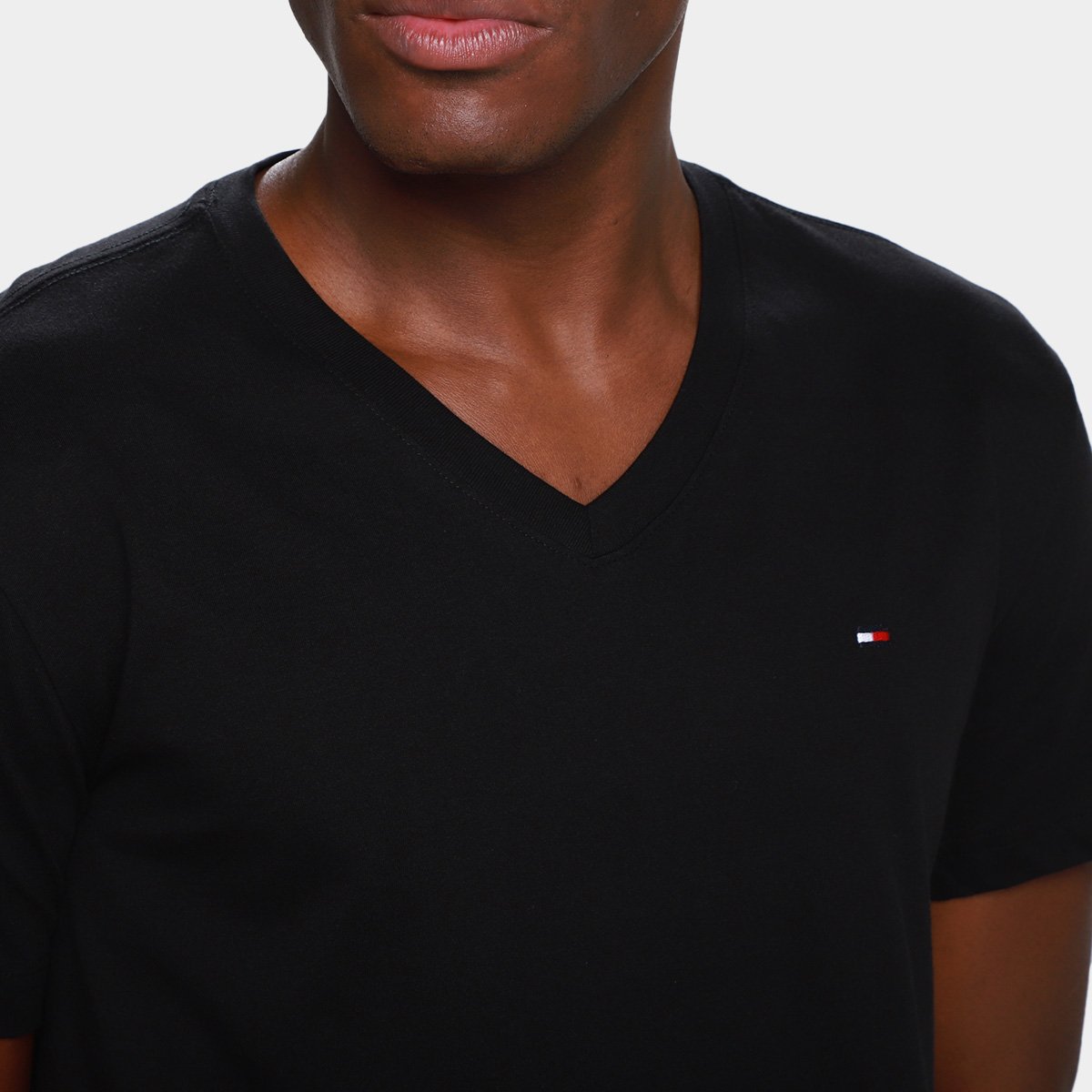 Camiseta Tommy Hilfiger Essential Masculina - Tam: P - 2