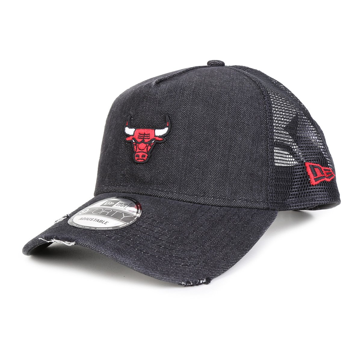 Boné NBA Chicago Bulls New Era Aba Curva 940