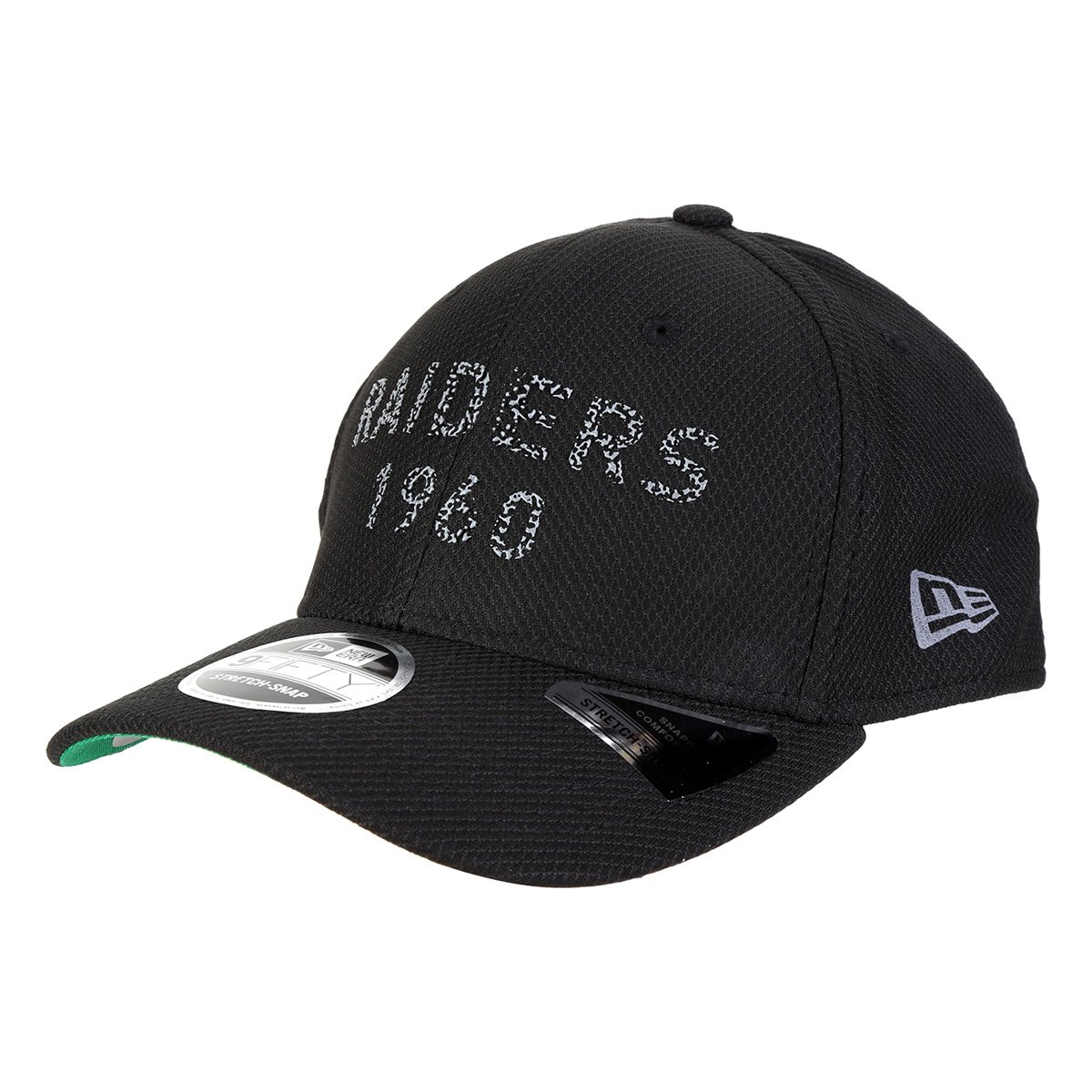 Boné New Era NFL Las Vegas Raiders Monotone Puff Aba Curva