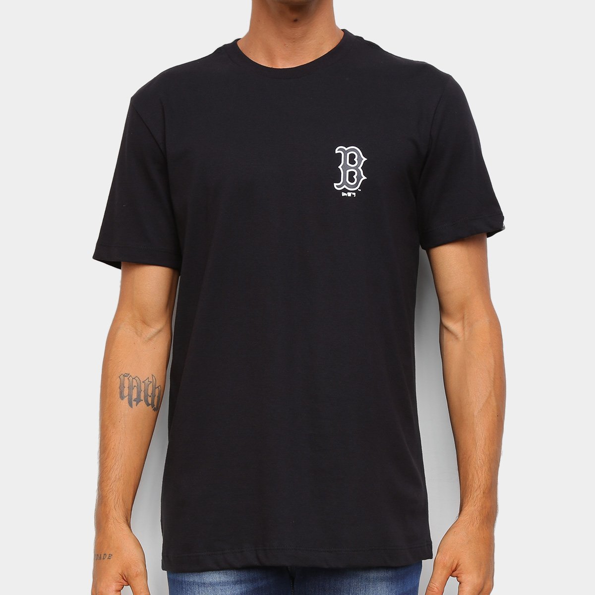 Camiseta MLB Boston Red Sox New Era Bosred Masculina