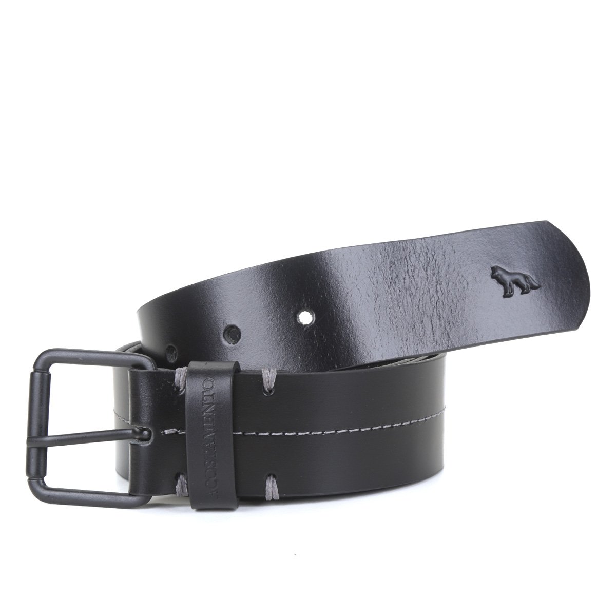 Cinto Couro Acostamento Masculino