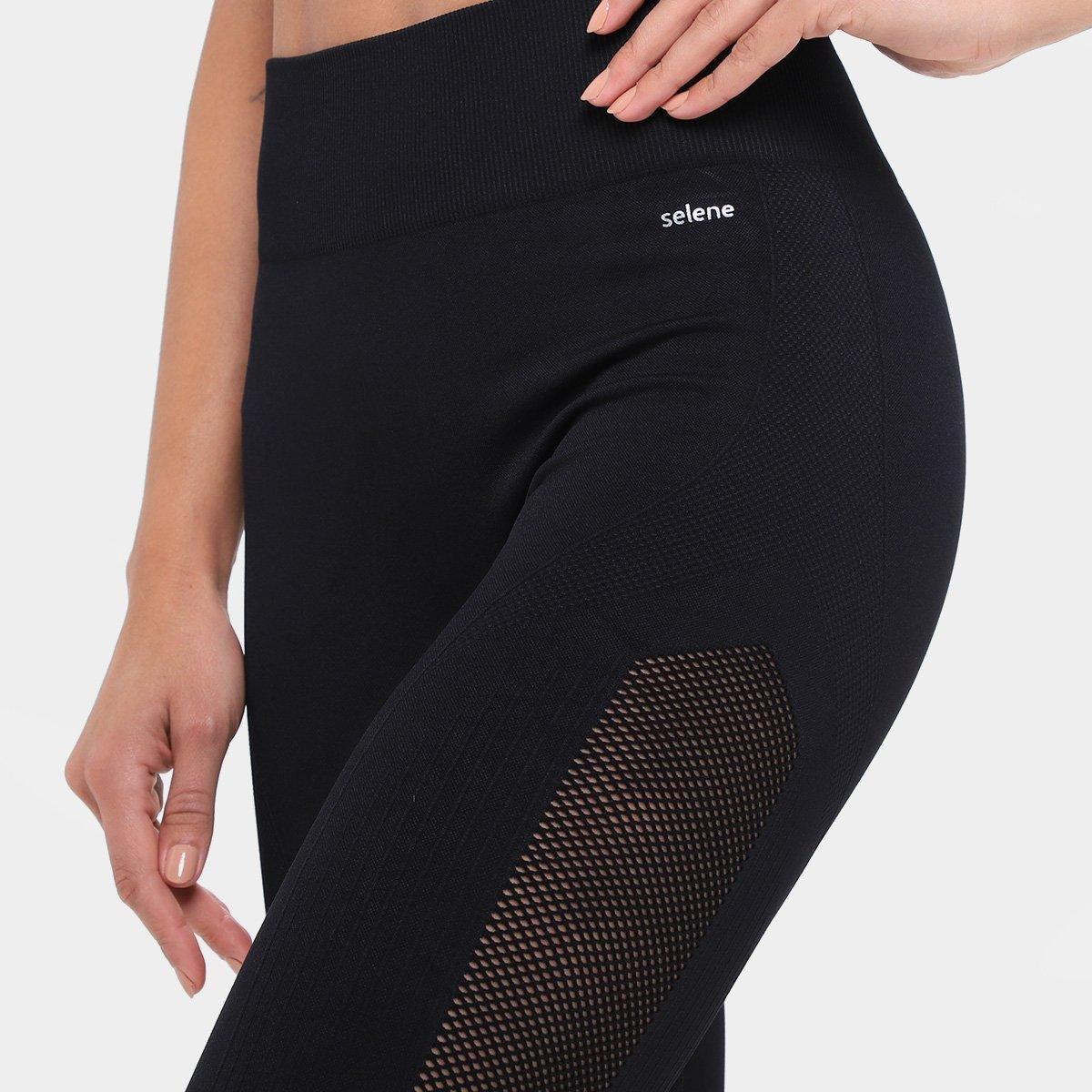 Calça Legging Selene Recorte Feminino - Tam: GG - 2