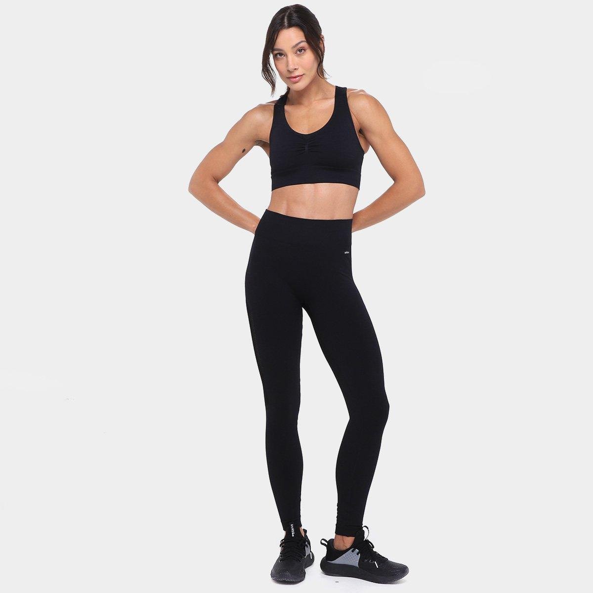 Calça Legging Selene Recorte Feminino - Tam: GG - 3