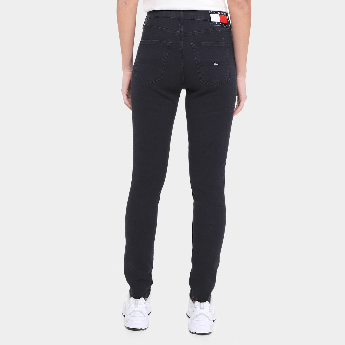 Calça Jeans Tommy Jeans  Ab Nora Md Skn Bf Feminina - Tam: 44 - 1